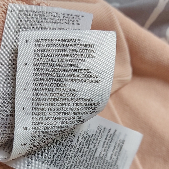 Adidas Blush Hoodie with White Logo - Picture 5 of 5